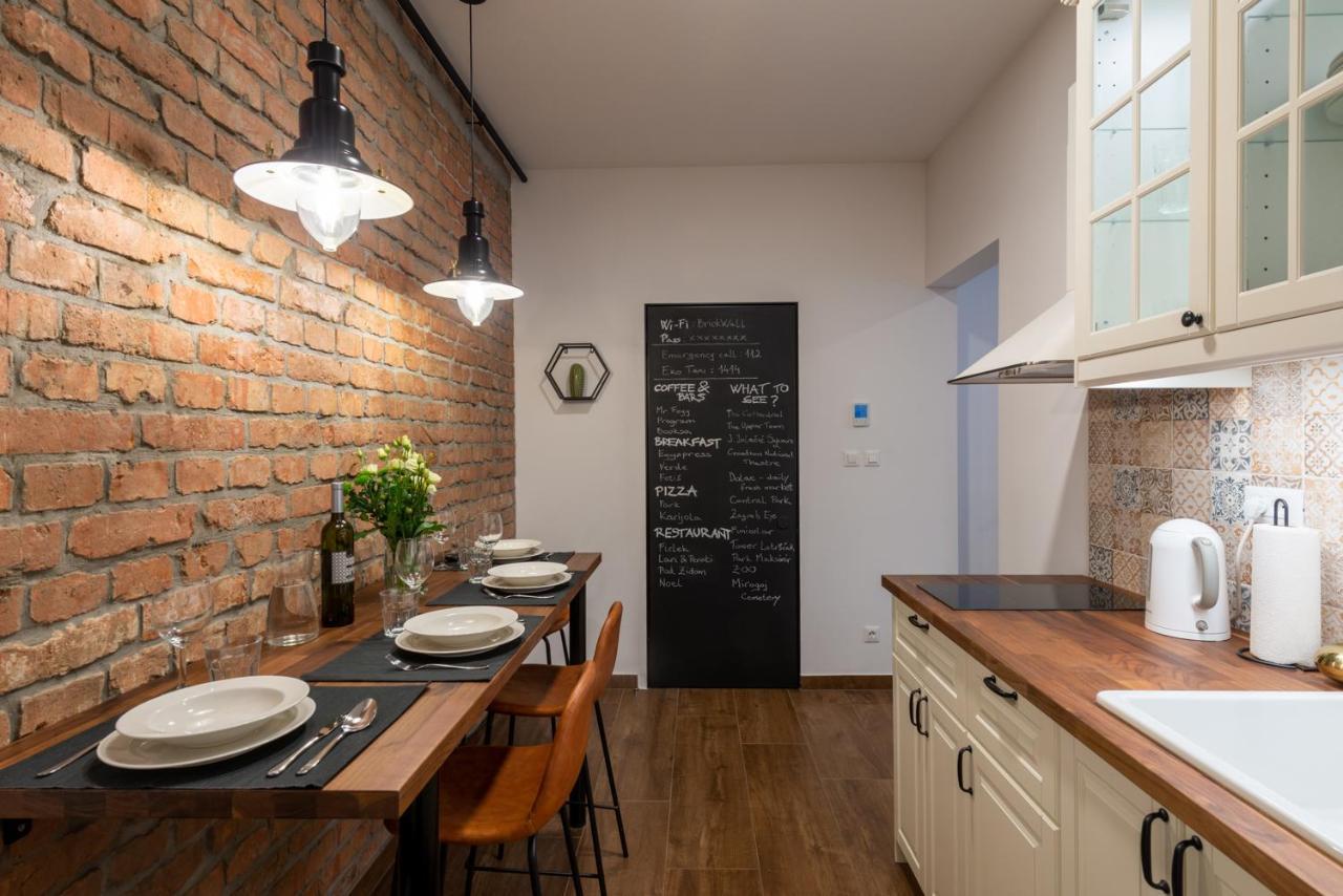 Brickwall Apartments 자그레브 외부 사진